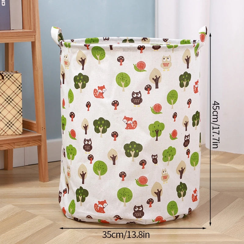 Foldable Laundry Basket Dirty Clothes Laundry Hamper Toy Storage Organizer Bucket Large Capacity Baskets Japanese Laundry Bag