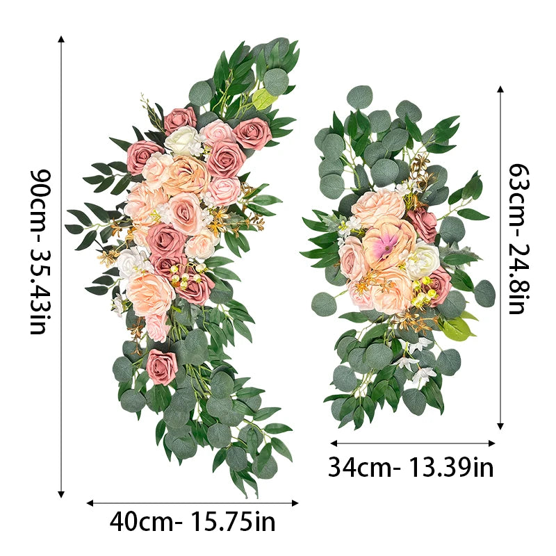 Tejesa Artificial Flower Arch for Home Decoratio /Wedding/ Festival
