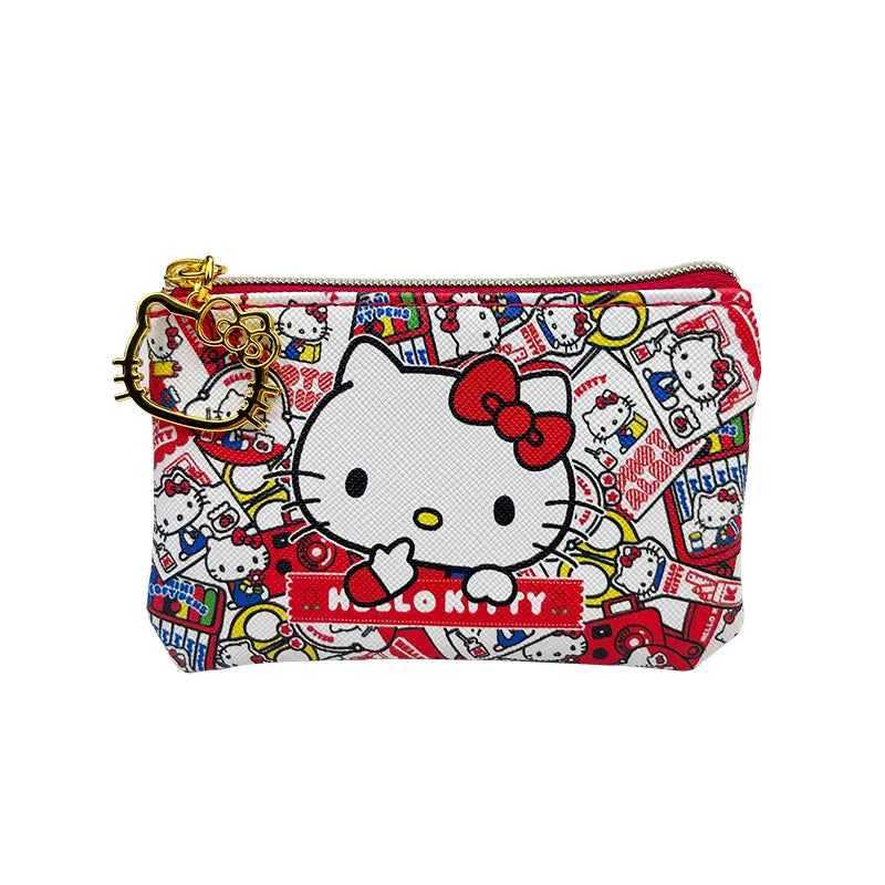 Tejesa Hello Kitty Girl Bank Card Coin Bag Coin Bags/ Mini Cute Zipper