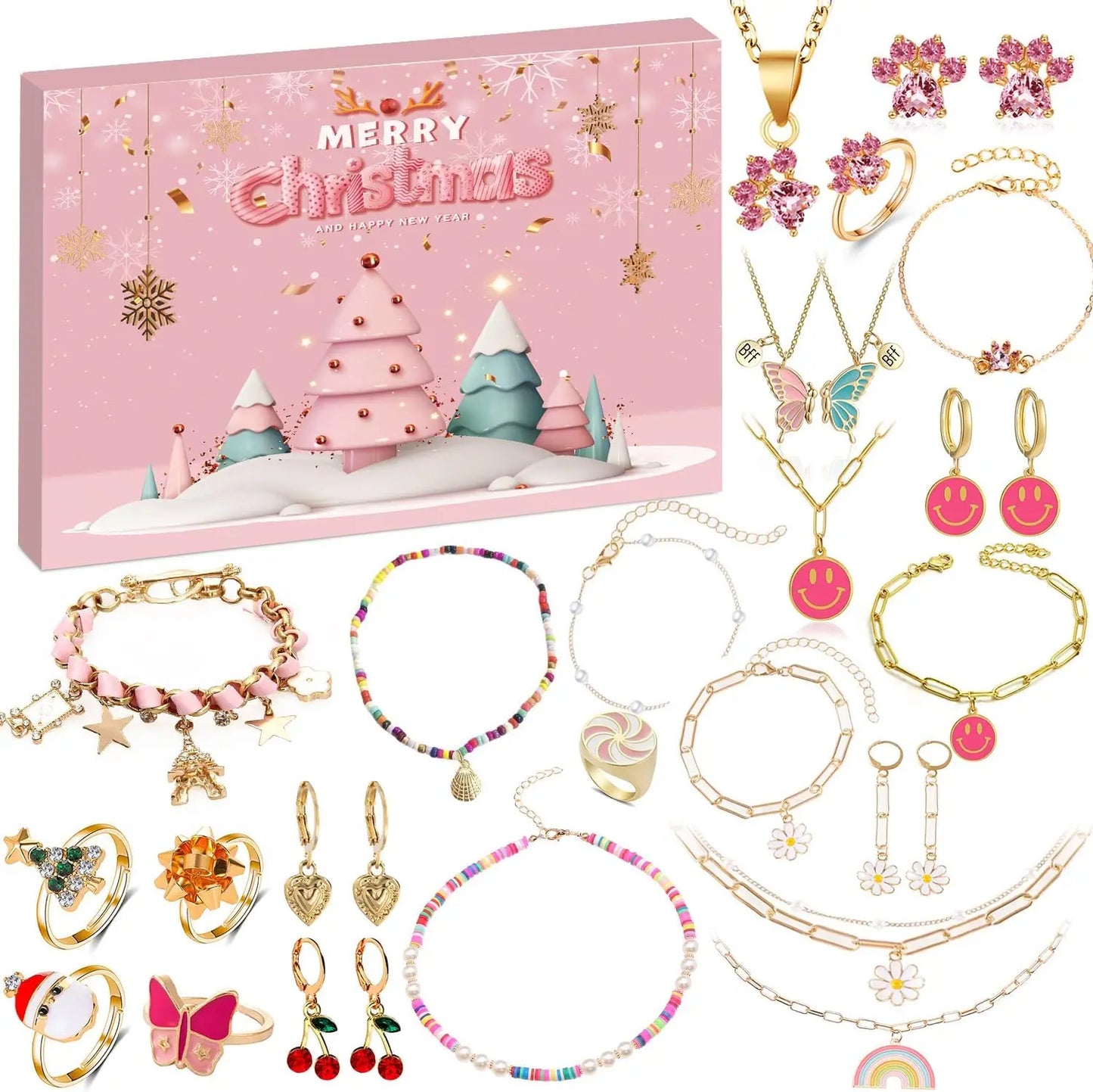Tejesa 2025 Advent Calendar for Women & Girls – 24 Days Xmas Countdown Gift for Daughter, Wife, Girlfriend, Mom