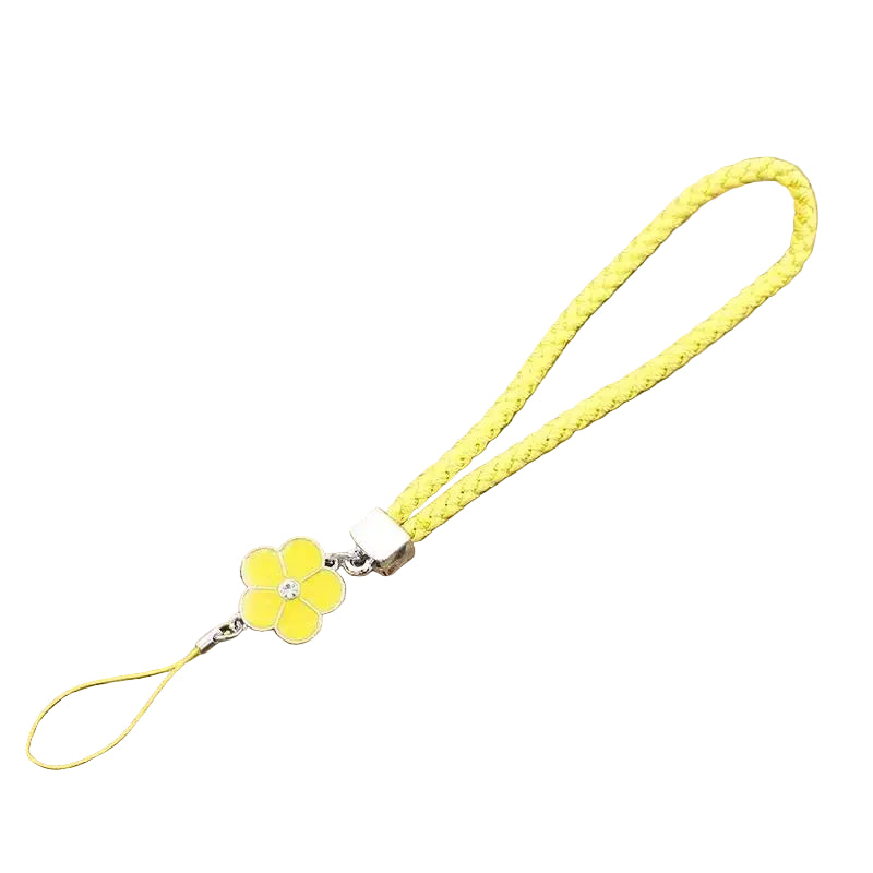 Tejesa Small Flower Phone Straps Mobile Phone Lanyard  for USB ID/ Card Keychain ,for IPhone
