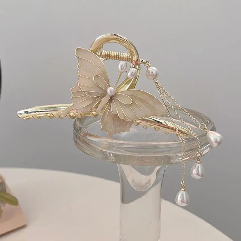 Tejesa Metal Butterfly Hair Claw Clips   / Hair Crab Clip for Women
