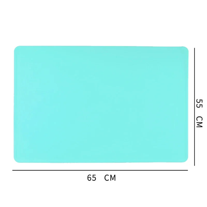 Tejesa Silicone Kneading Pad Non-Stick Surface Rolling Dough Mat with Scale /Kitchen Cooking Pastry Sheet