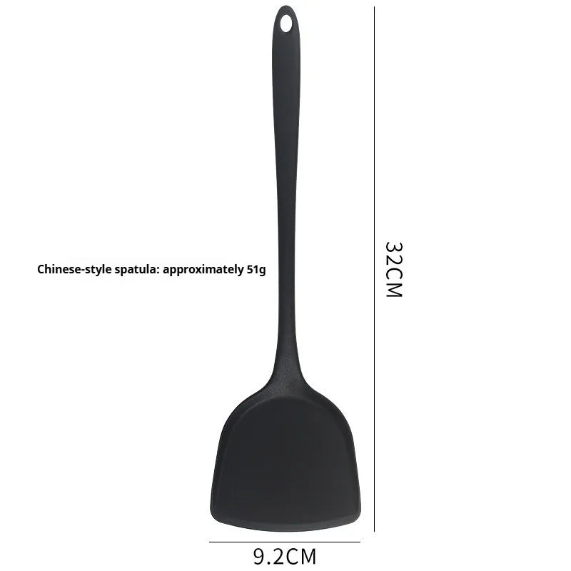 Tejesa 1/4/8pcs Non-Stick Pans Silicone Spatula Soup Ladle Slotted Spoon Cooking Tools for Kitchen Kitchen Utensil