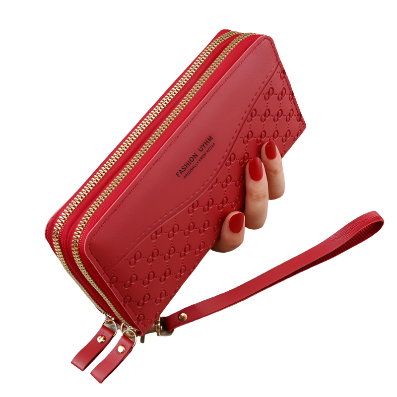 Hemasa  Pu Leather Wallets Purses Fashion  Women's Wallet Money Coin Card Holder Ladies Long Female Purse Zipper