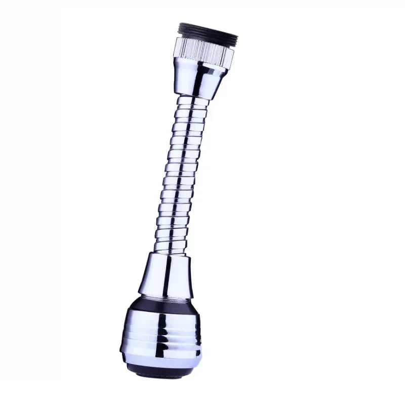 Hemasa Kitchen Gadgets 2 Modes 360 Rotatable Bubbler High Pressure Faucet Extender Water Saving pipe