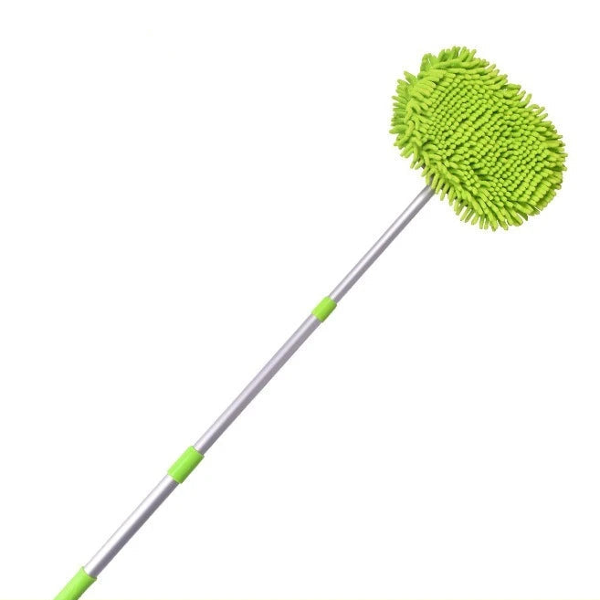 Hemasa Car Cleaning Brush / Car Wash Brush Adjustable Telescoping Long Handle Clean Mop