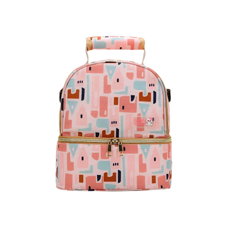 Hemasa Double-layer Breast Milk Backpack Milk Bottle Fresh-keeping Insulation Bag Milk Bag Milk Storage Backpack Bag