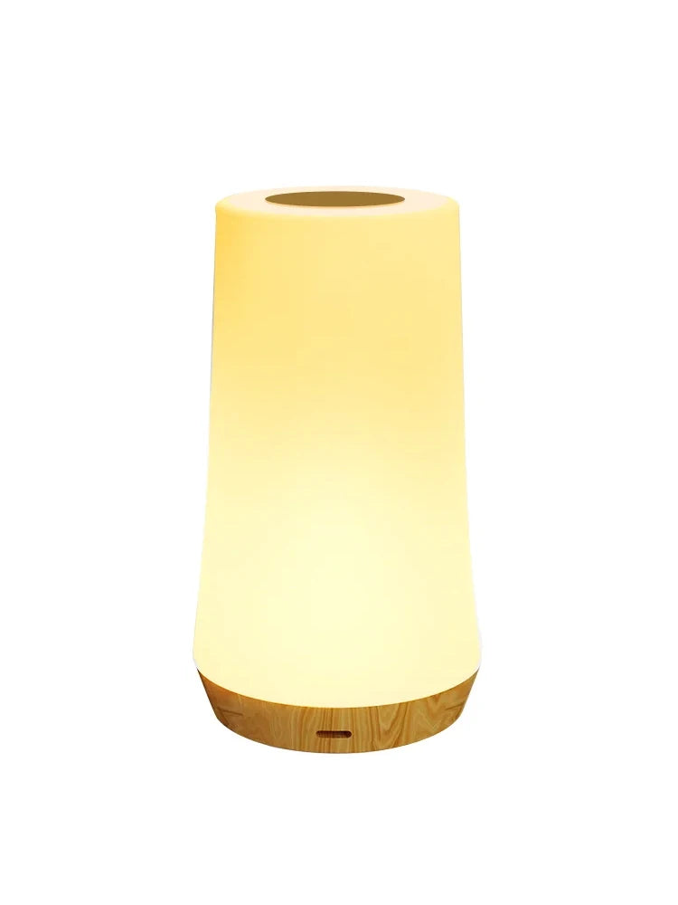 Hemasa  LED Night Light 13 Color Changing RGB Table Lamp Remote Control Touch Rechargeable RGB Night Lamp Dimmable Bedside Light