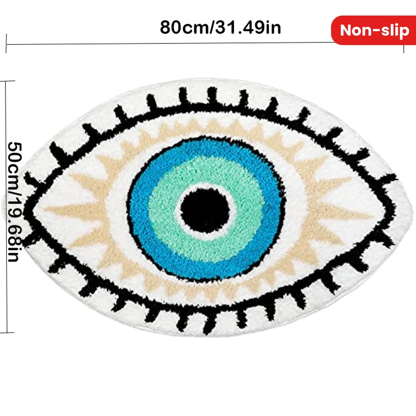 Tejesa Blue Eye Floor Mat /Creative Doormat/ Welcome/ Mat Kitchen Rug /Bathroom Mat Carpet For Live Room Rug For Bedroom Home Dec