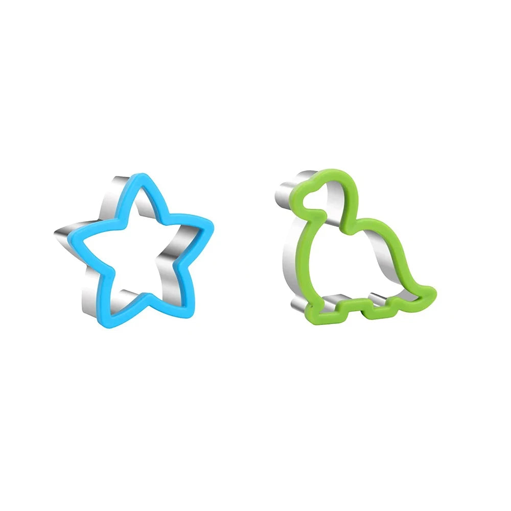 Hemasa Sandwich Cutters For Children Kids Heart Star Mickey Bread Toast Lunch Bento Box Food Cookie Sandwich Makers Molds