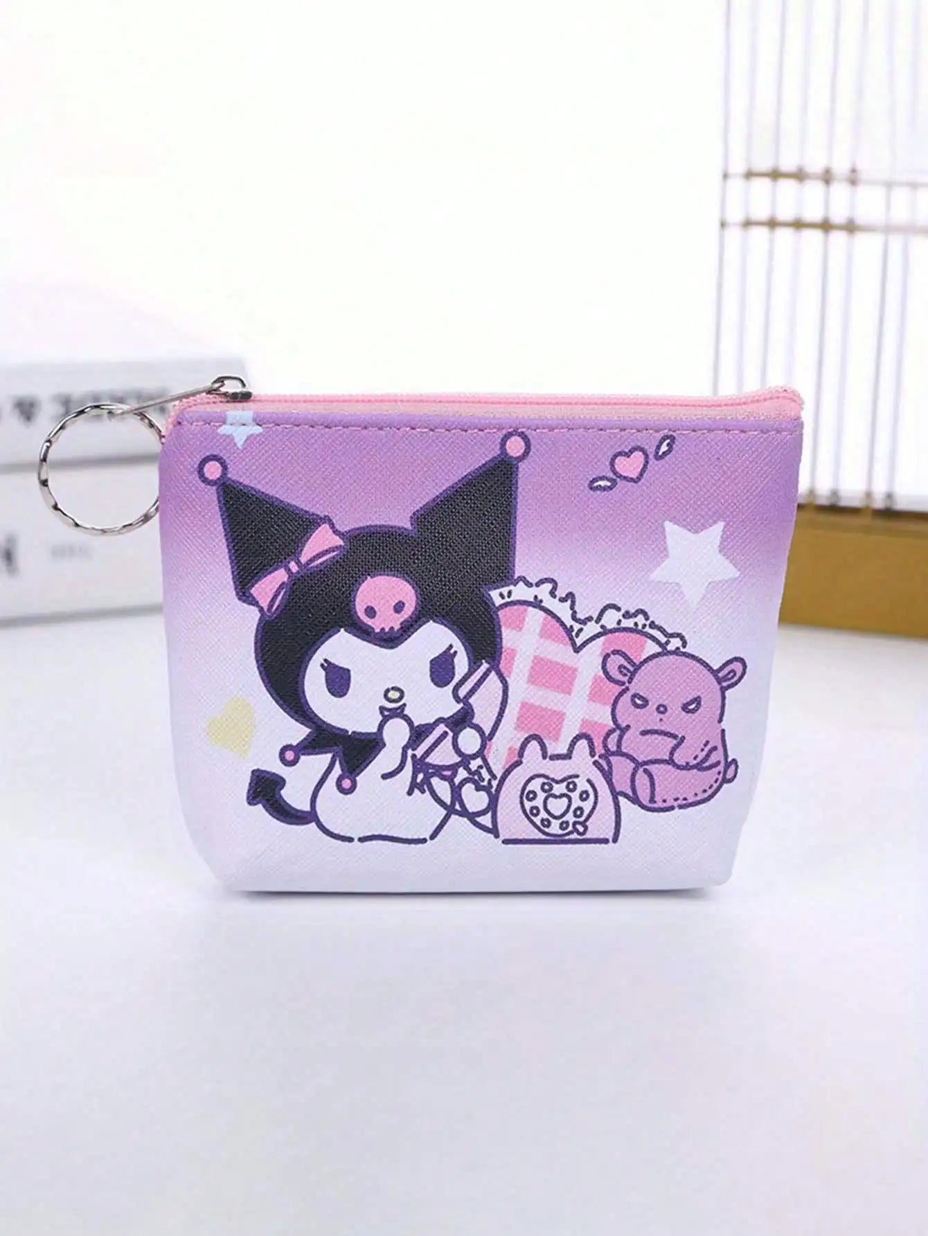 MINISO Cartoon Insulated Cinnamon Dog Kuromi Portable Lunch Bag Lunch Box Bag Student Office Workers Bring Meal Storage Bag