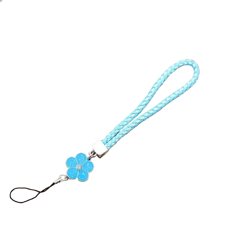 Tejesa Small Flower Phone Straps Mobile Phone Lanyard  for USB ID/ Card Keychain ,for IPhone
