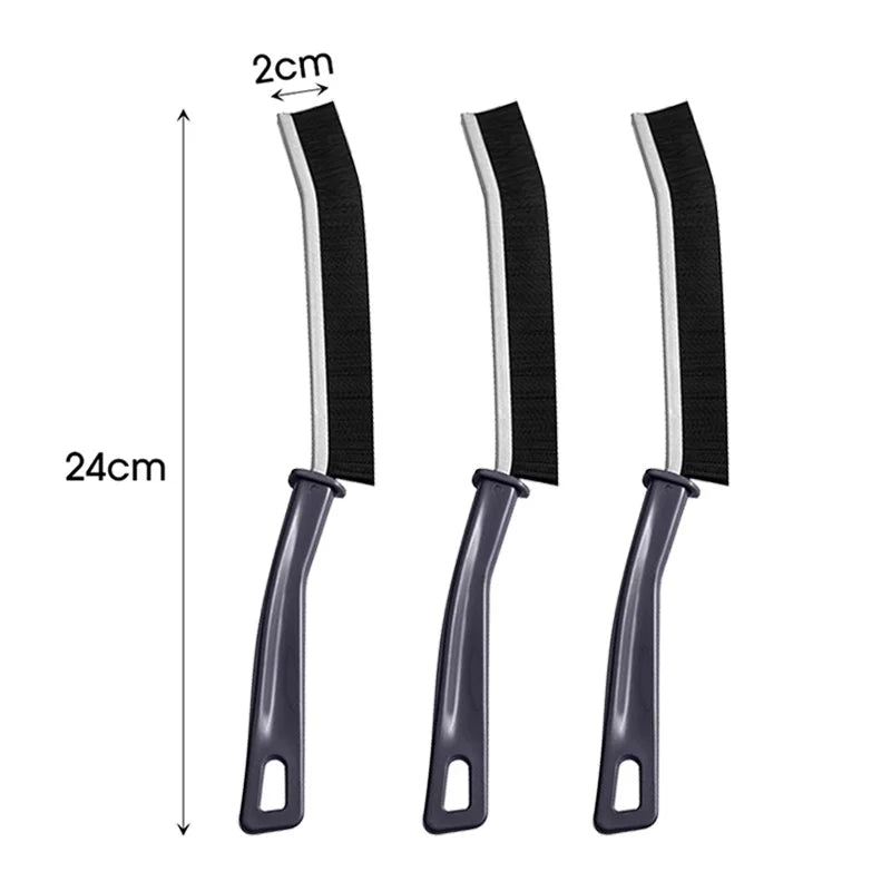Hemasa  Grout Gap Cleaning Brush Kitchen Toilet Tile Joints Dead Angle Hard Bristle Cleaner Brushes For Shower Floor Line 5/1Pcs