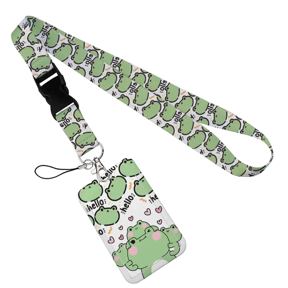 Tejesa Animal Collection The vertical card Holder Card Neck Strap Lanyards for Keys /Keychain Badge