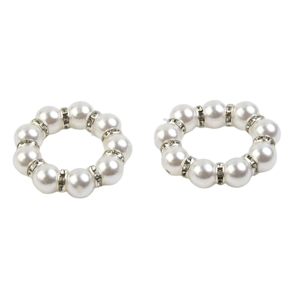 Hemasa 12pcs Pearl Napkin Rings