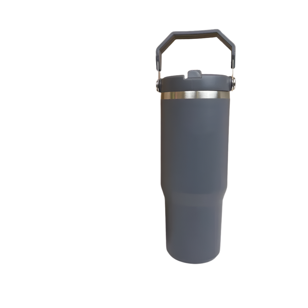 Hemasa Stanley 30oz Tumbler With Handle Leopard Tumbler With Straw Lids Stainless Steel Coffee cup