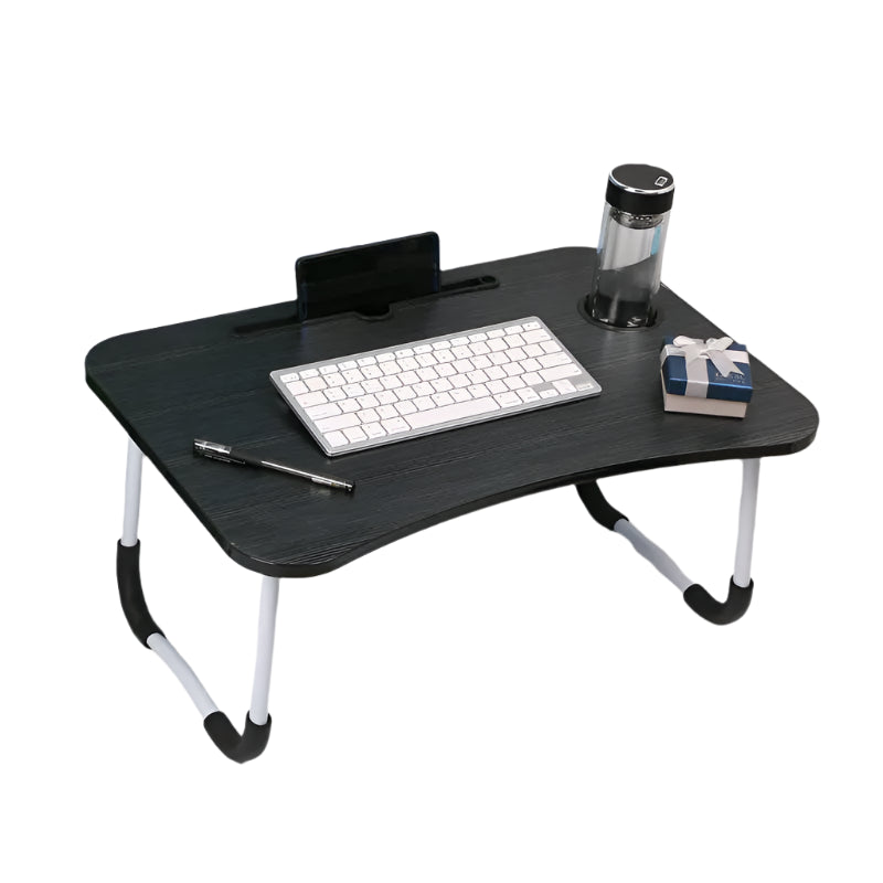 New Folding Laptop Desk for Bed & Sofa Laptop Portable Lap Desk Bed Tray Table Desk  for Study and Reading Bed Top Tray Table