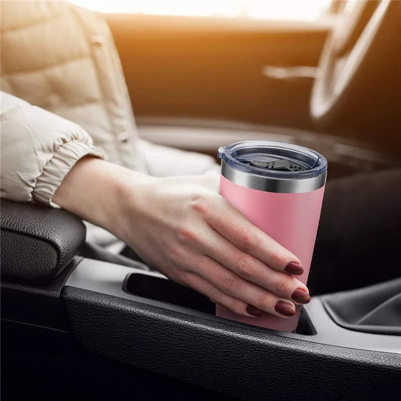 Hemasa 30oz 20oz Stainless Steel Tumblers  / Travel Glass Coffee Mug Double Wall Water Bottle