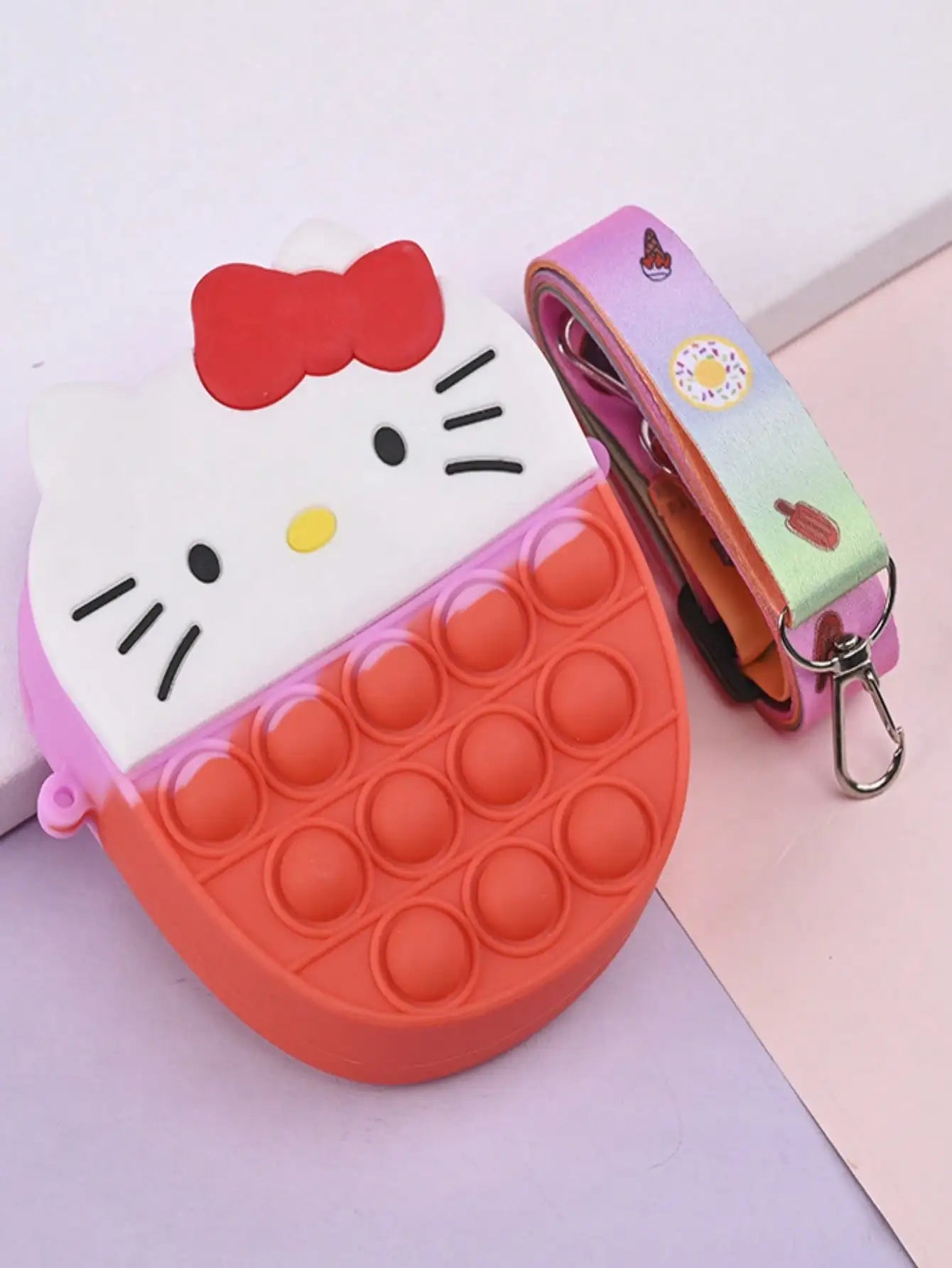 MINISO Cartoon Insulated Cinnamon Dog Kuromi Portable Lunch Bag Lunch Box Bag Student Office Workers Bring Meal Storage Bag