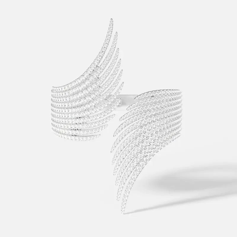 LIKI 2025 New 925 Silver High-Quality Wing Earrings, Necklaces, Rings And Bracelets Are Designed By Women's Luxury Designers