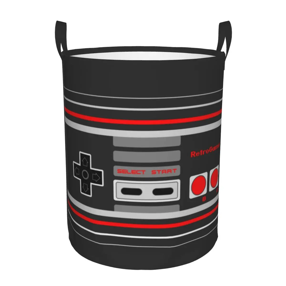 Hemasa Gamer Gaming Controller Laundry Large Clothes Storage Basket