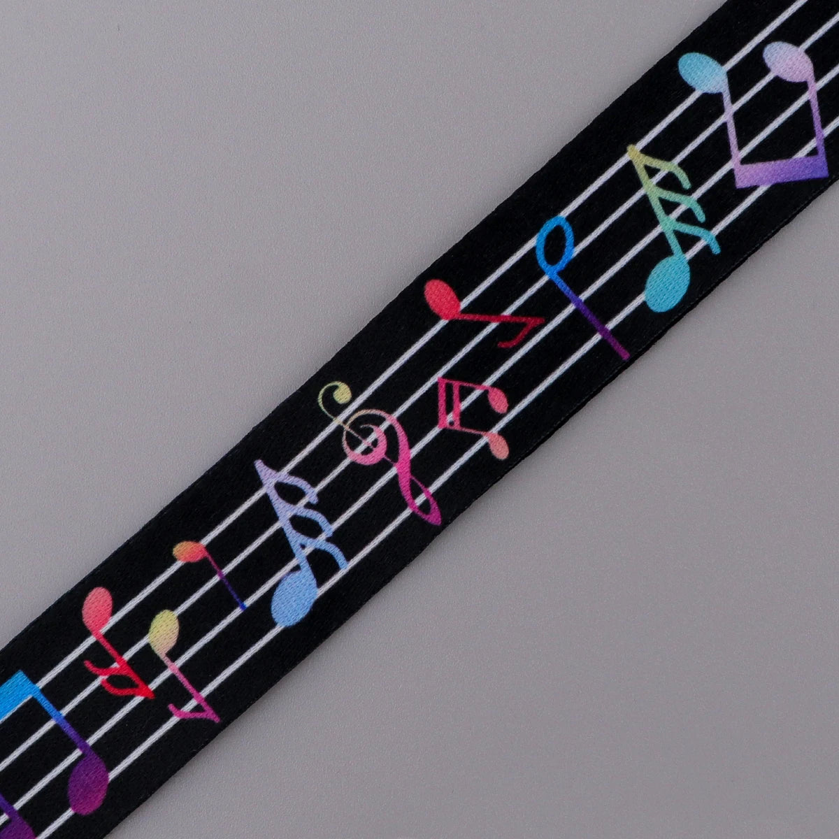 Musical Notes Mobile Phone Lanyard New Fashion Neck Strap Keychain Lanyard for Keys Keychain Hanging Rope Cell Phone Strap
