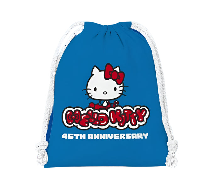 Hemasa drawstring hello kitty cartoon small bag storage bag