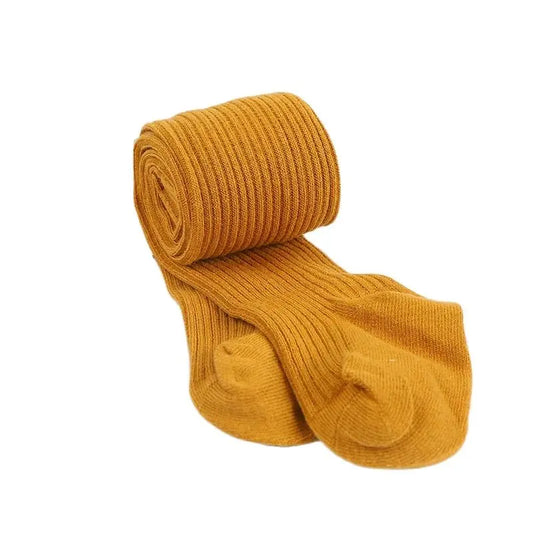 2023 Baby Autumn Winter Tights For Toddler Kid Stockings Cotton Warm Pantyhose Solid Candy Color 0-4 Year Old