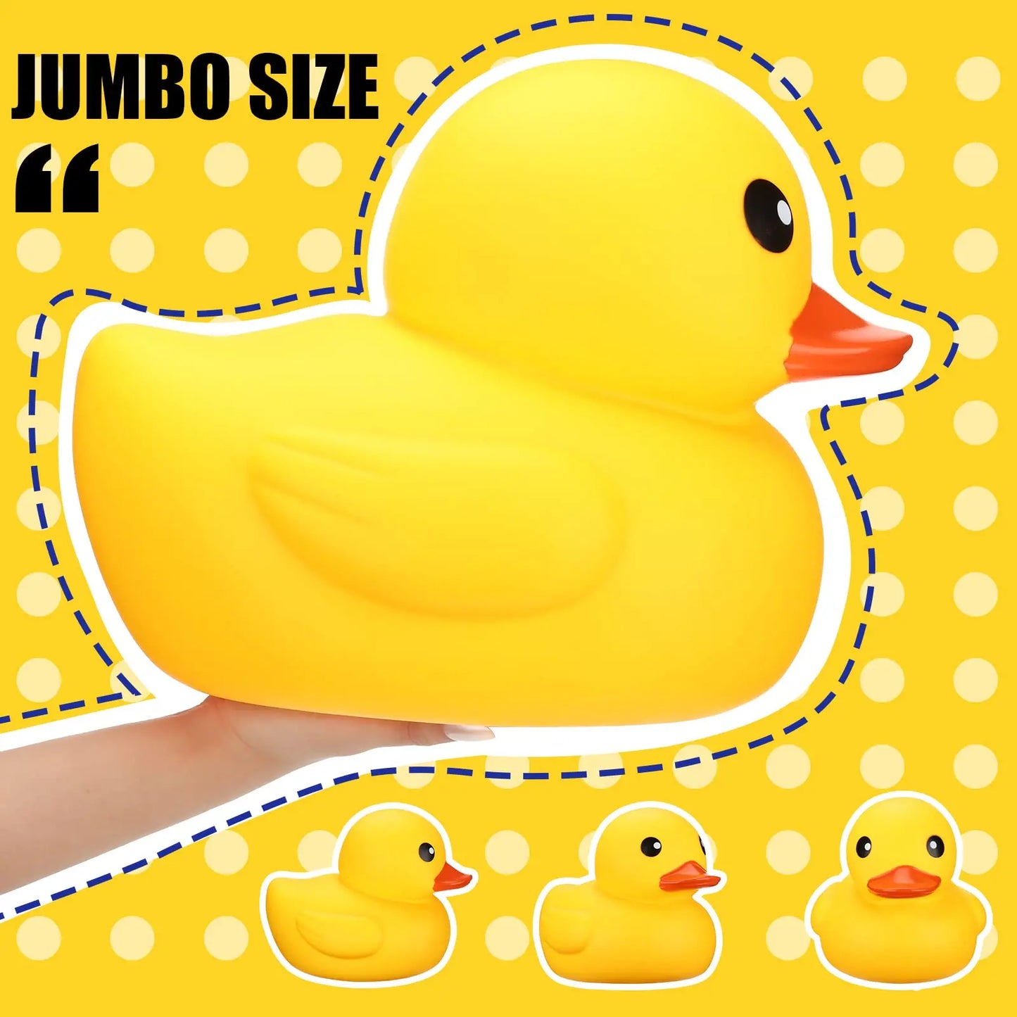 Tejesa Rubber Duck Giant Ducks Large Rubber Duck Gender Reveal Party Rubber Duck 13 Inch Duck Shower Birthday Party Favor
