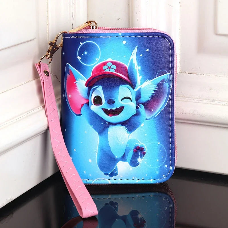 Cartoon Kuromi Short Version Waterproof Money Bag Zipper Coin Purse Multiple Card Slots Wallet Portable Decoration Girl Gift