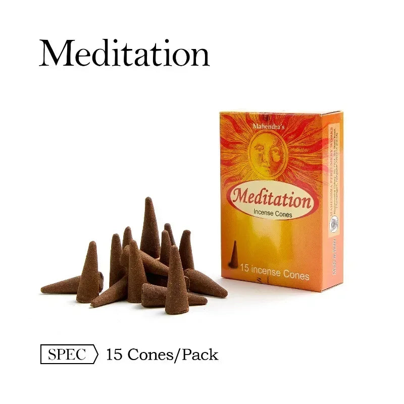 Incense Cones From Mahendra The Best Known Brand Home Fragrance Handmade Inciensos Towers Sandalwood Lotus Vanilla Incense Cones