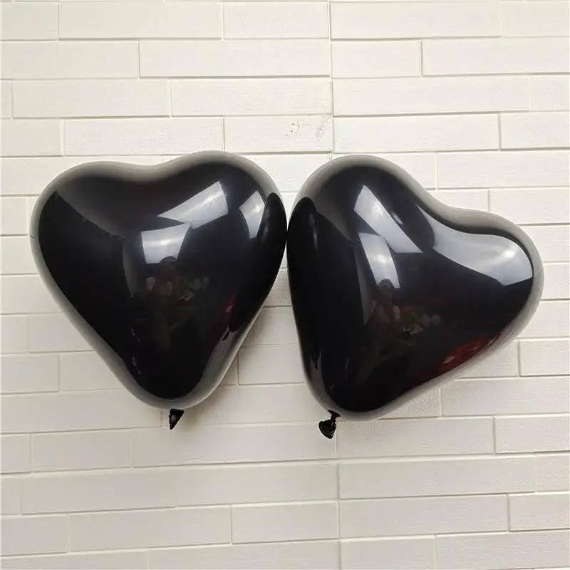 12Inch Heart shape Balloons Love Inflatable Air Helium Balloon room Day Marriage Wedding Birthday Party Decor Supplies