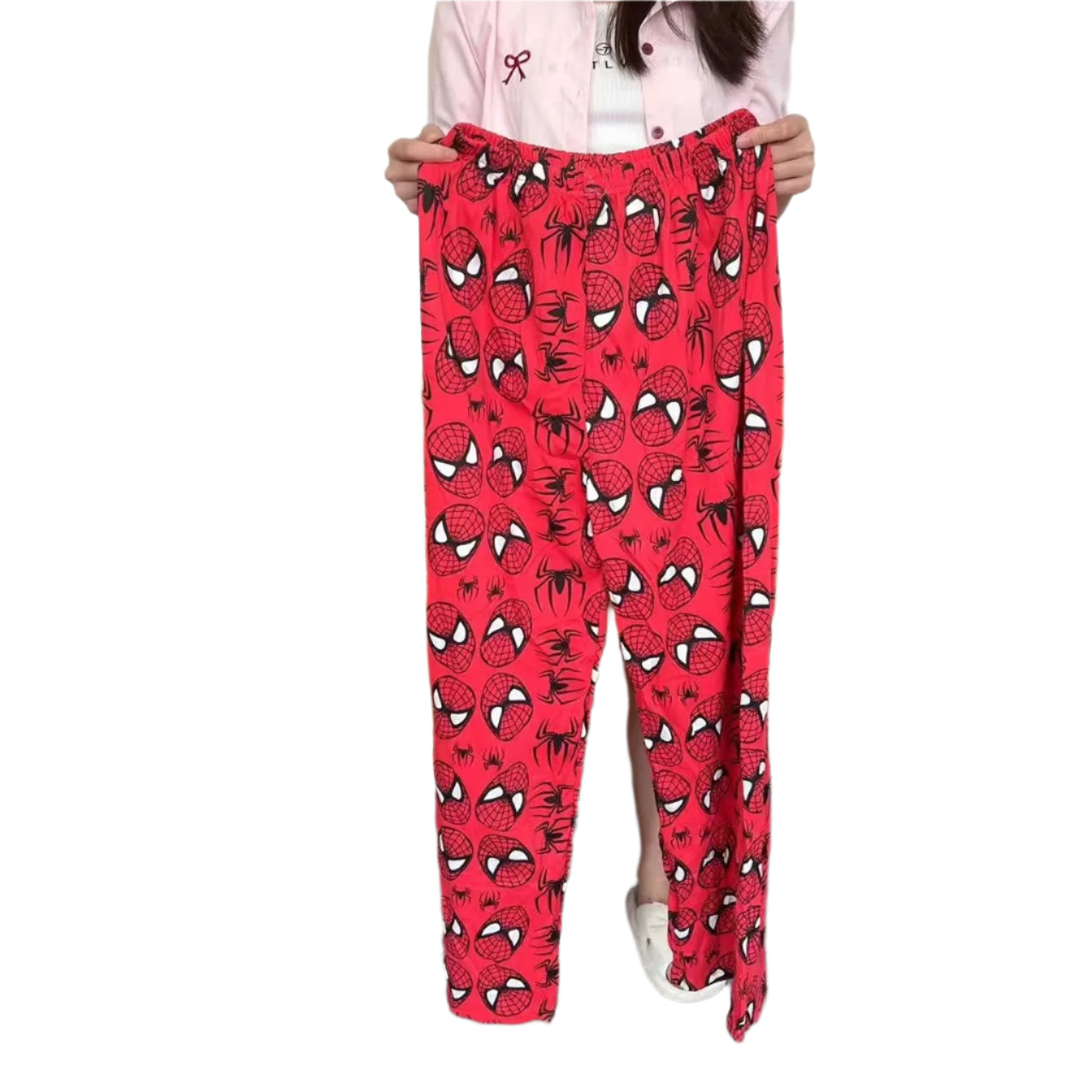 Hemasa  Hello Kitty Pajama Halloween Flannel Fashion Trousers for women
