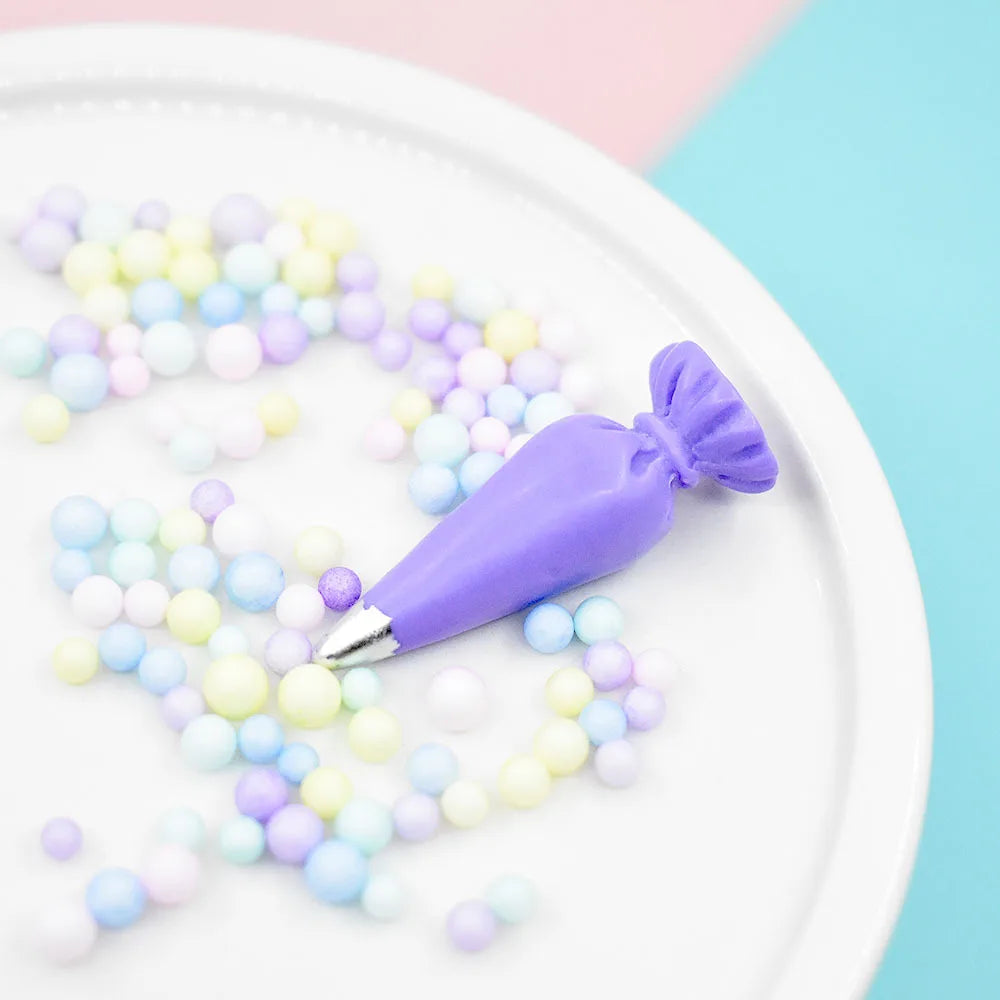 10pcs Macaroon Resin Decorating Bag Decoration 3d Miniature Dollhouse Scrapbooking Accessories Embellishments Kawaii Craft DIY