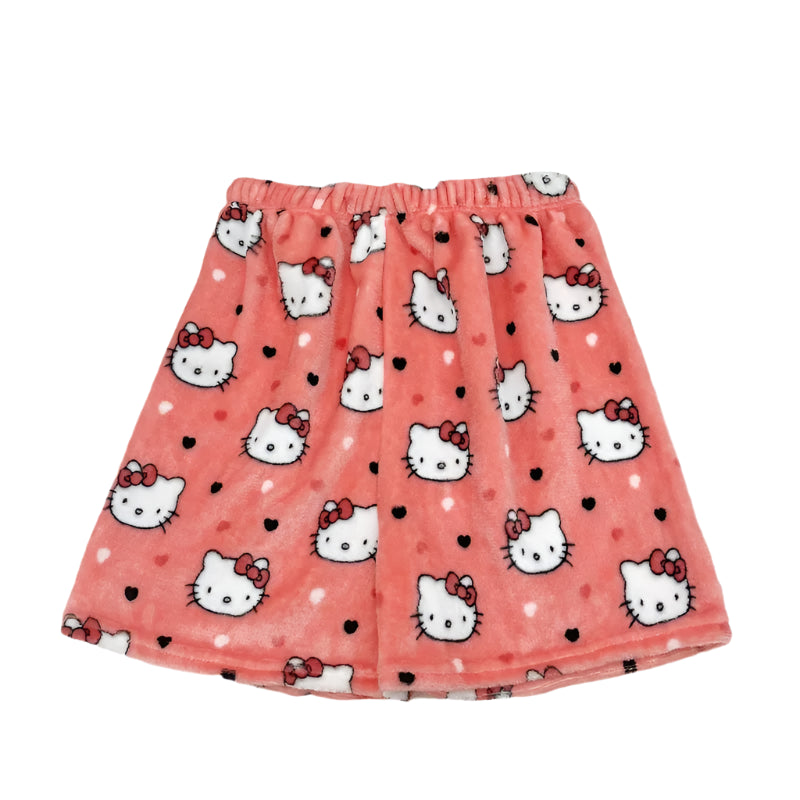 Hemasa Hello Kitty Cute Shorts Women Cute Cartoon Flannel Pajama Pants /i Summer Casual Home Trousers Birthday Gifts