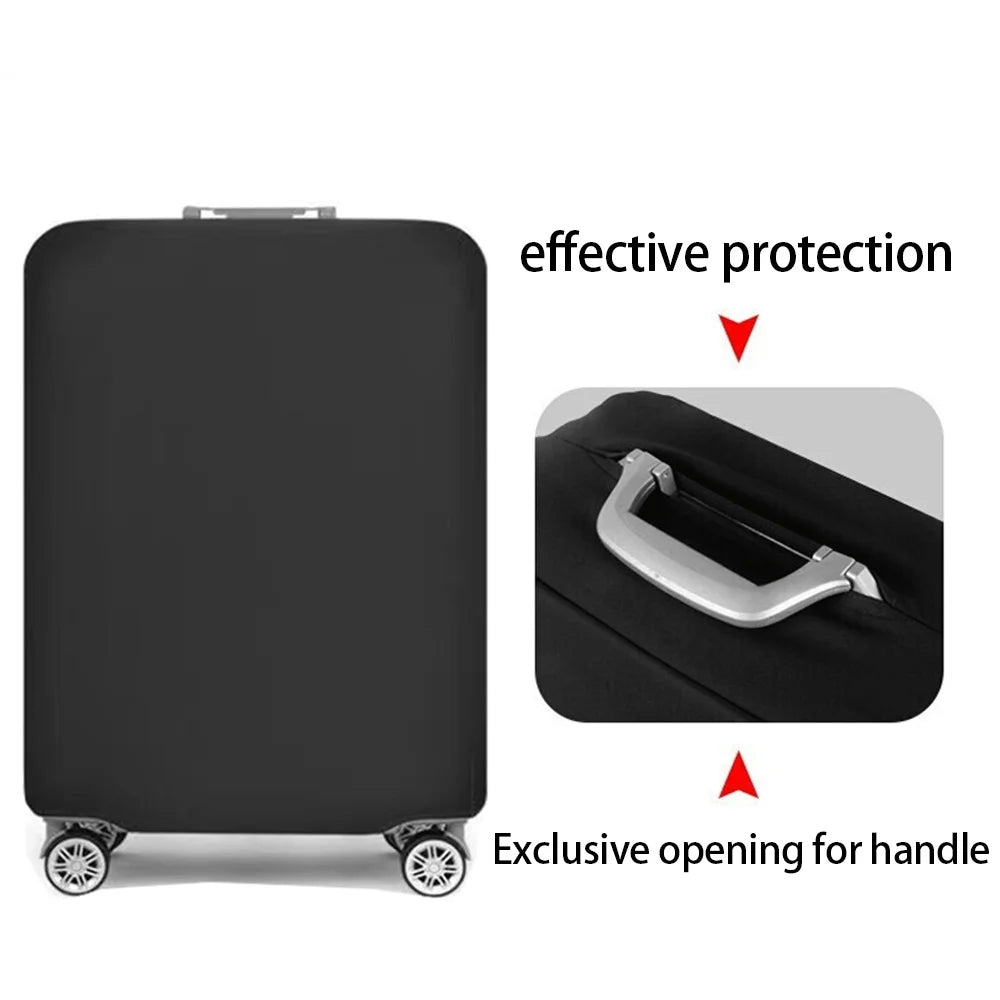 Tejesa Luggage Protective Cover for 18 To 28 Inch Pattern Trolley Suitcase Elastic Dust Bags Case