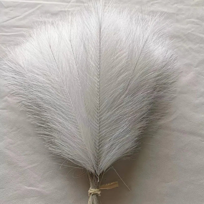 Artificial Pampas Grass 1/5/10/30pcs Fake Pampas Grass Flower Boho Wedding Bouquet Home Decor Table Flower Arrangement Decor