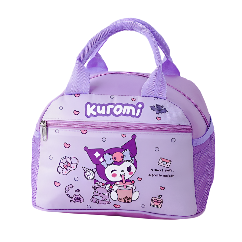 Hemasa Insulated Lunch Bag/ Hellokitty Waterproof Lunch Box /Handbag Widened Aluminum Foil Material Bento Bag Can Hold Water Cup