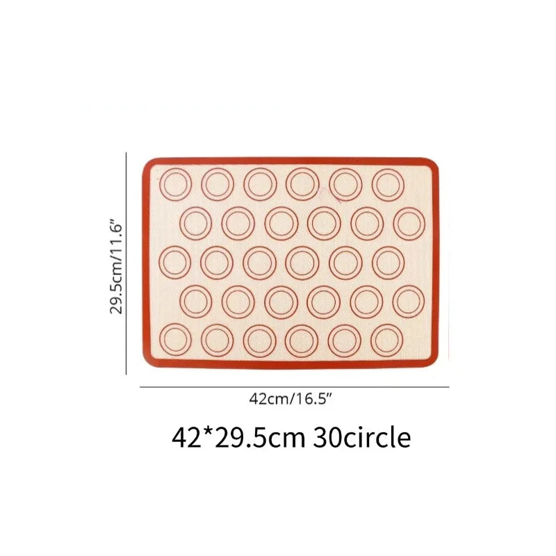 Hemasa Silicone Baking Mat Kneading Pad Dough Mat Pizza Cake Dough Maker Kitchen Cooking Grill Non-Stick Gadgets Bakeware Pastry Mat