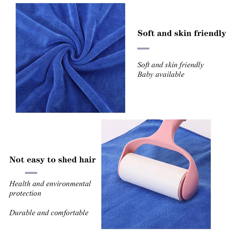 He,Asa Microfiber Towels For Body, Spa Towelss Large Quick Dry Bath Towel Super Absorbent for Spa Beach Swimming，1 Pc