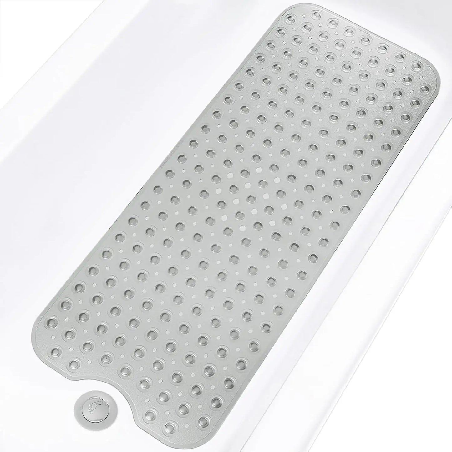 1pc Non Slip Bathtub Mats, 40x100cm Cartoon Ocean Bath Mats with Suction Cups & Dran Holes, PVC Shower Mats Bath Rugs Quick Dry