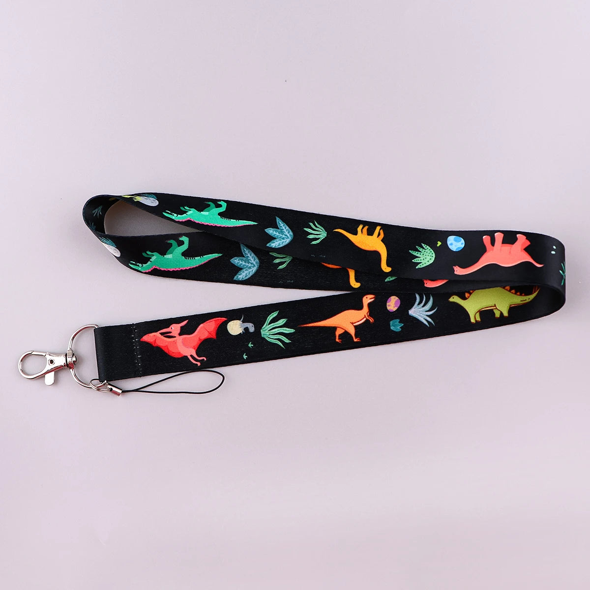 Tejesa  Dinosaurs Credential Holder Lanyards for Keys Neck Strap ID Card Keychain Cell Phone Straps Keyring Accessories Boys Gifts