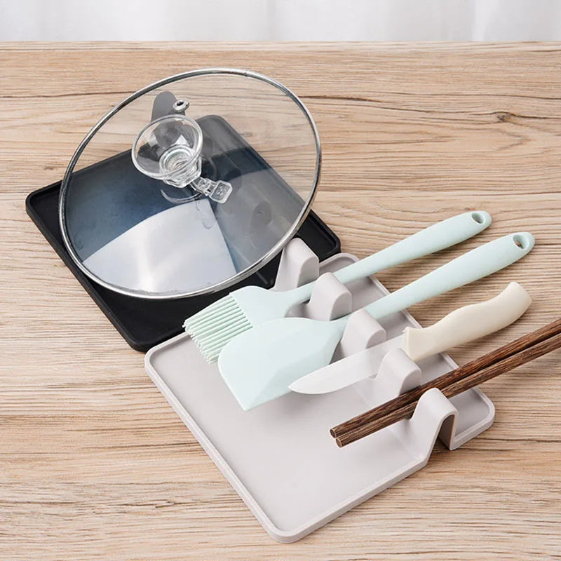 Hemasa Multi-functional Silicone Kitchen Tool Holder for Spoon