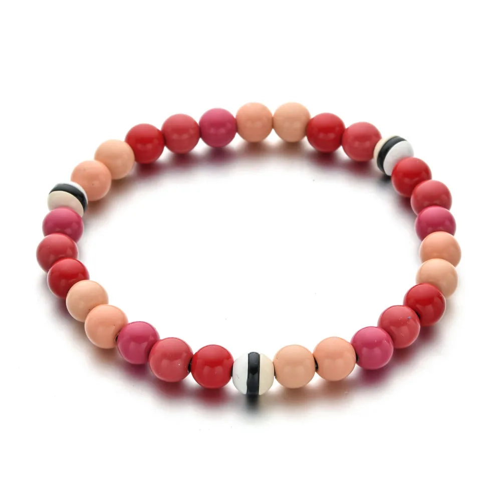 ZMZY Fashion Bracelet Luxe Femme Colors Enamel Bead Bracelet Jewelry Accessories for Women Gifts Wholesale