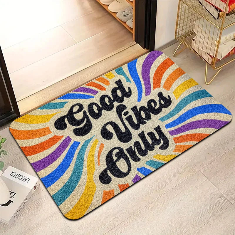 Tejesa Rainbow Carpet Welcome Rug For Bedroom Carpet For Live Room Home Decor