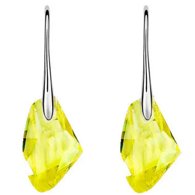 quality crystal ax dropshipping Earrings fashion Jewelry dropshipping chamr lover gift brand summer party birthday wedding girl