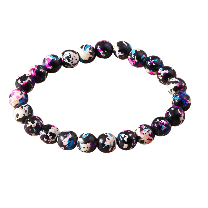 Hemasa Fashion Colorful Handmade Beads Bracelet for Women Girls Party Holiday Jewelry Gifts
