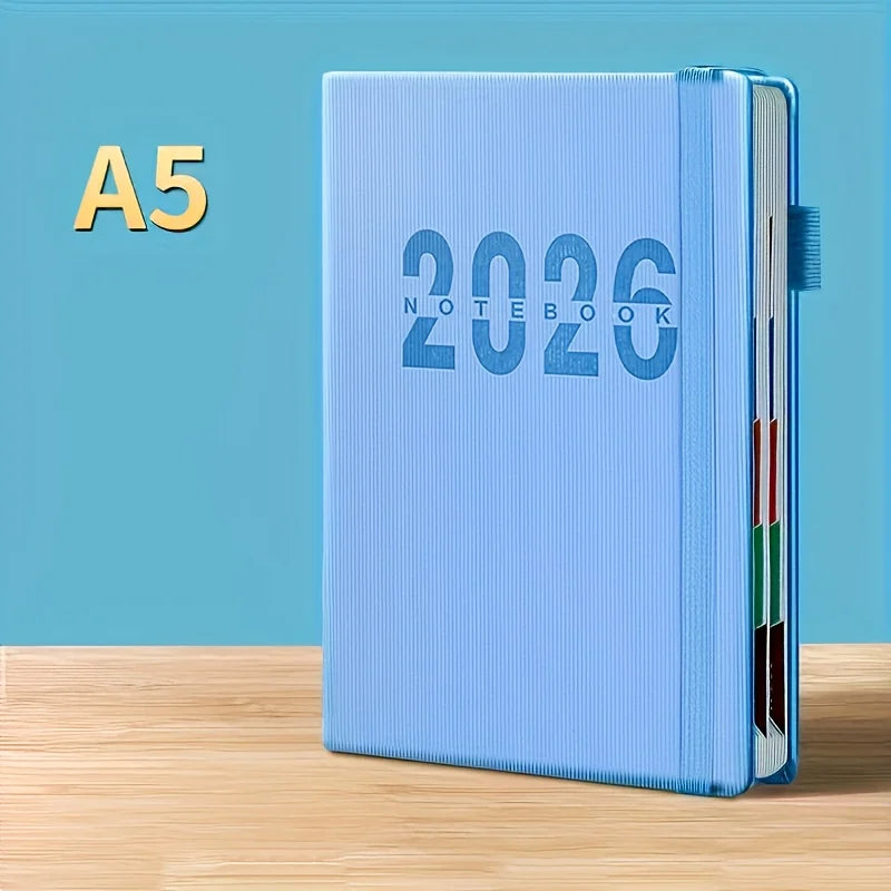 2026 Notebook - Elegant Minimalist Design, 2026 Calendar Page, 2026 New Year Gift, Writing Notebook