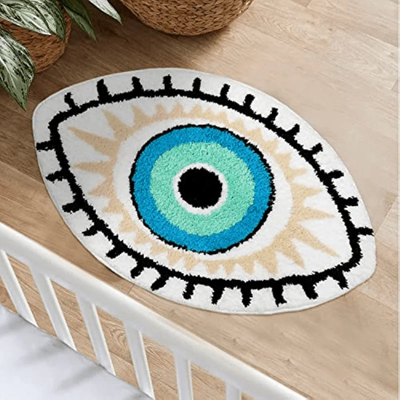 Tejesa Blue Eye Floor Mat /Creative Doormat/ Welcome/ Mat Kitchen Rug /Bathroom Mat Carpet For Live Room Rug For Bedroom Home Dec